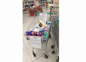 Alluvione: 'spesa sospesa' e donazione di prodotti per i pasti dei volontari