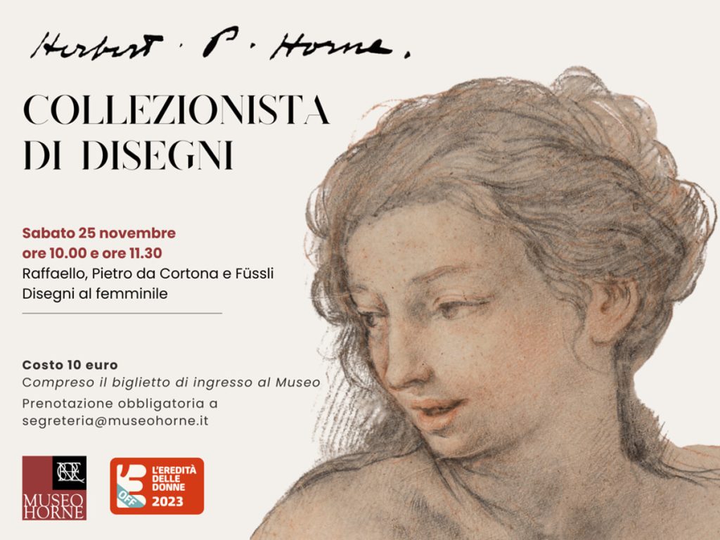 "Raffaello, Pietro da Cortona e Füssli" disegni al femminile