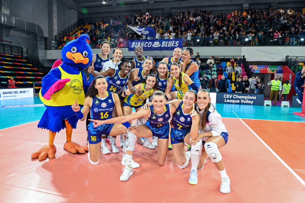 Pallavolo, positivo il debutto della Savino Del Bene in Champions