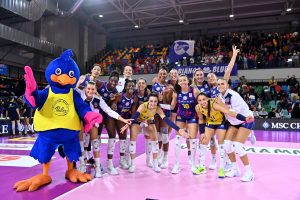 Volley A1 femminile, la Savino Del Bene batte netto anche Vallefoglia e sale sul podio