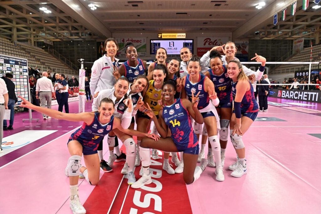 Volley A1 femminile, per la Savino Del Bene successo "very fast" a Trento