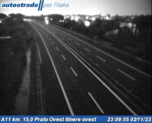 Maltempo: autostrada A11 chiusa