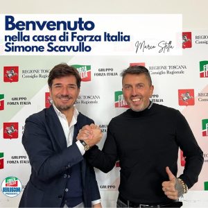 Dal comitato alla politica: Scavullo entra in Forza Italia