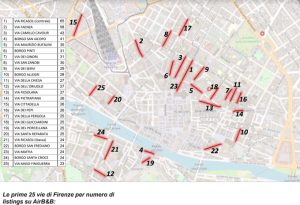 Gli effetti di 10 anni di Airbnb: “Centro storico sempre più abitato da popolazione non residente”