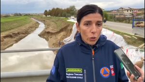 Maltempo: l'assessora regionale Monni a Stabbia  VIDEO