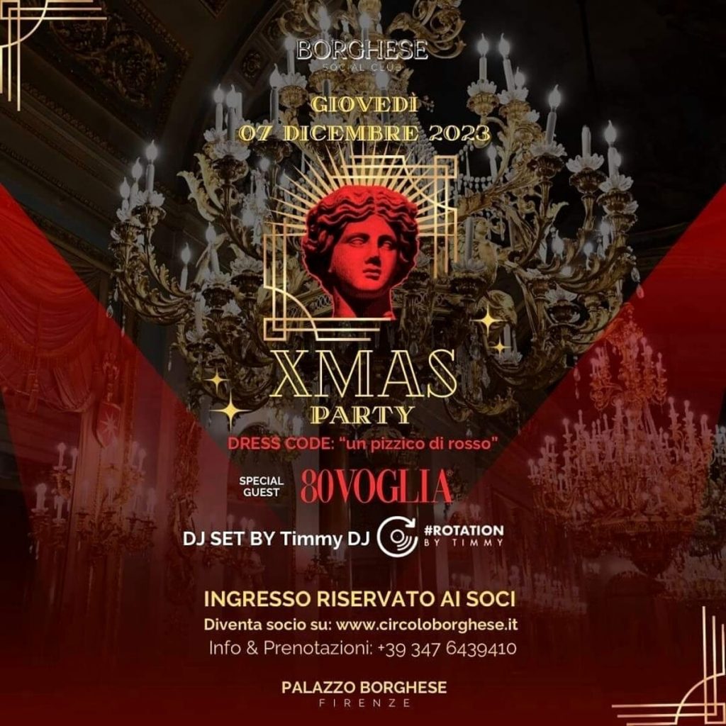 Christmas party a Palazzo Borghese