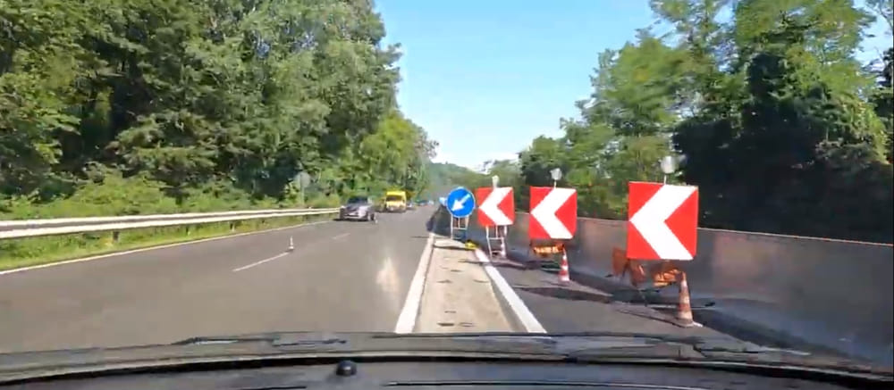 Incidente sull'Autopalio: due feriti