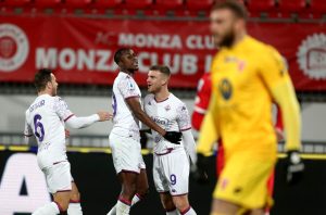 Monza-Fiorentina 0-1: ai viola basta una zampata di Beltrán