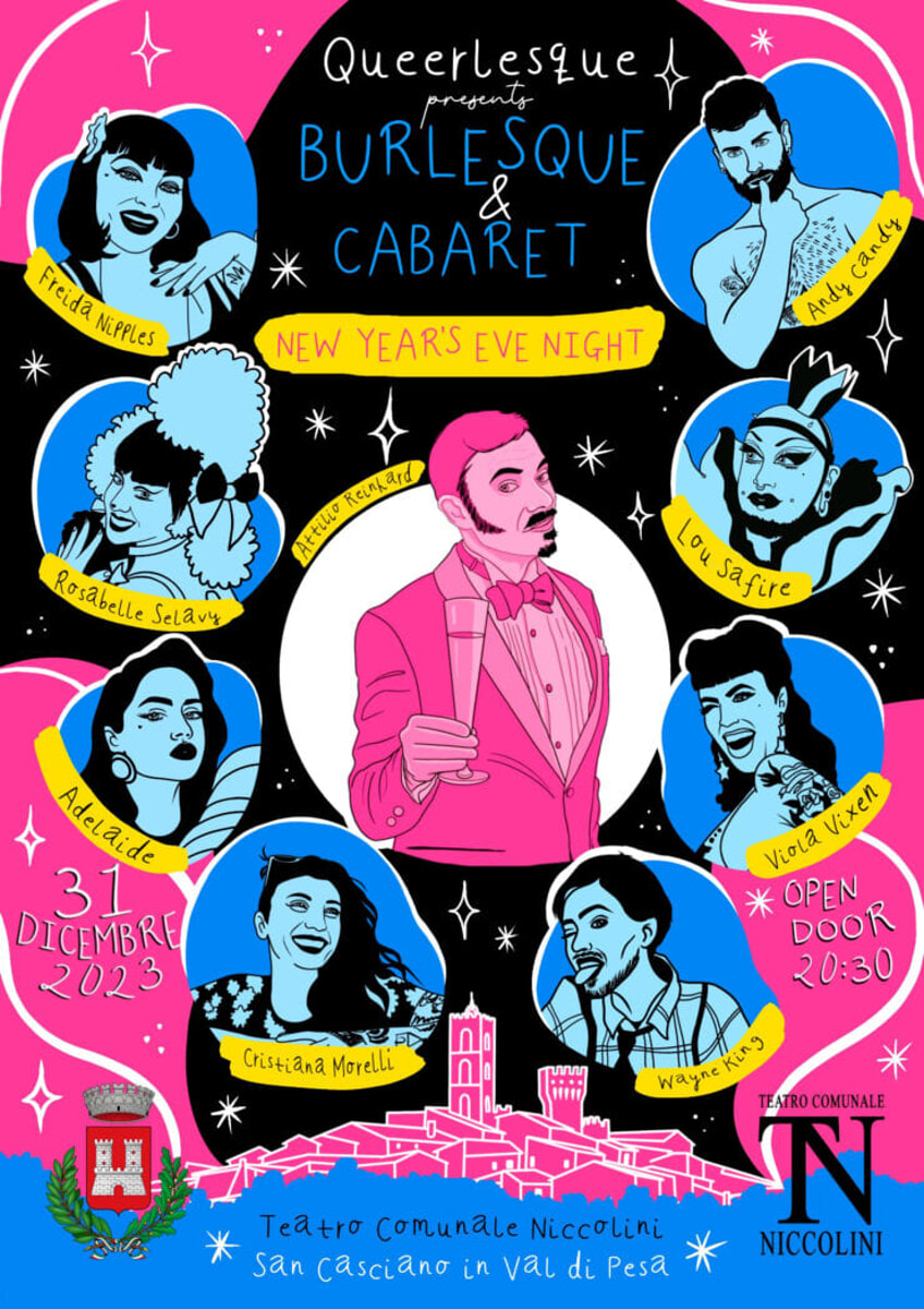 Capodanno a Teatro con il meraviglioso mondo di “Burlesque & cabaret”