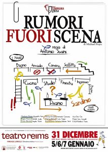 Capodanno al Teatro Reims con "Rumori fuori scena"