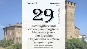 Almanacco | Venerdì 29 dicembre: accadde oggi, compleanni, santo e proverbio del giorno
