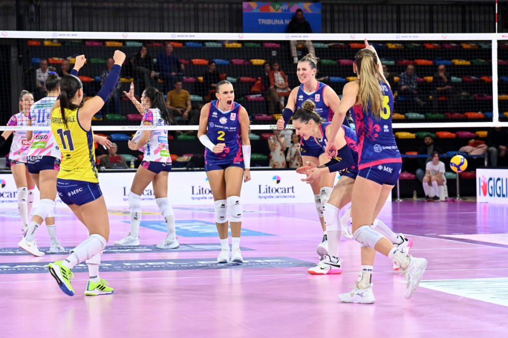 Volley A1 femminile, la Savino Del Bene tenta di insidiare il secondo posto