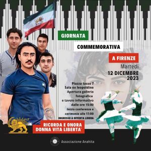Giornata di Commemorazione in onore di Majid Reza Rahnavard e delle vittime per la libertà in Iran