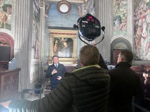 Rai2, 'Paesi che vai' a Firenze, per la prima volta nella stanza segreta di Michelangelo