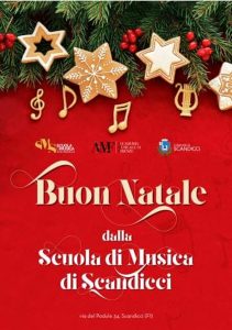 “La Musica è vicina”, iniziativa itinerante con eventi musicali all’aperto lungo il percorso delle luminarie a Scandicci