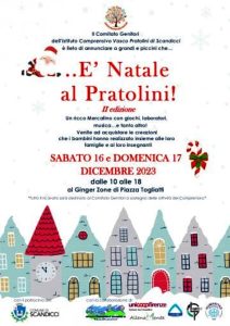 “...E’ Natale al Pratolini!”, al Gingerzone il mercatino del Comitato genitori dell’istituto comprensivo