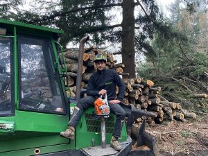 Il più giovane boscaiolo d'Italia è di Firenzuola