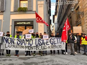 Montblanc cambia appalto e i lavoratori restano a casa