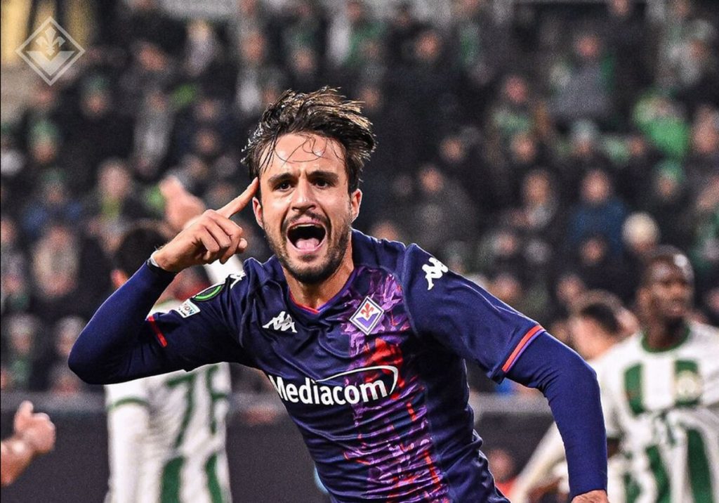 Ferencvaros-Fiorentina 1-1: Ranieri firma il pari, i viola chiudono primi