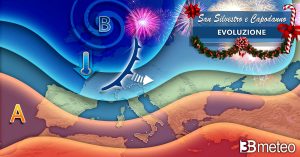 Meteo: “Il 2023 ci saluta con una perturbazione, Veglione e Capodanno bagnati su alcune regioni”