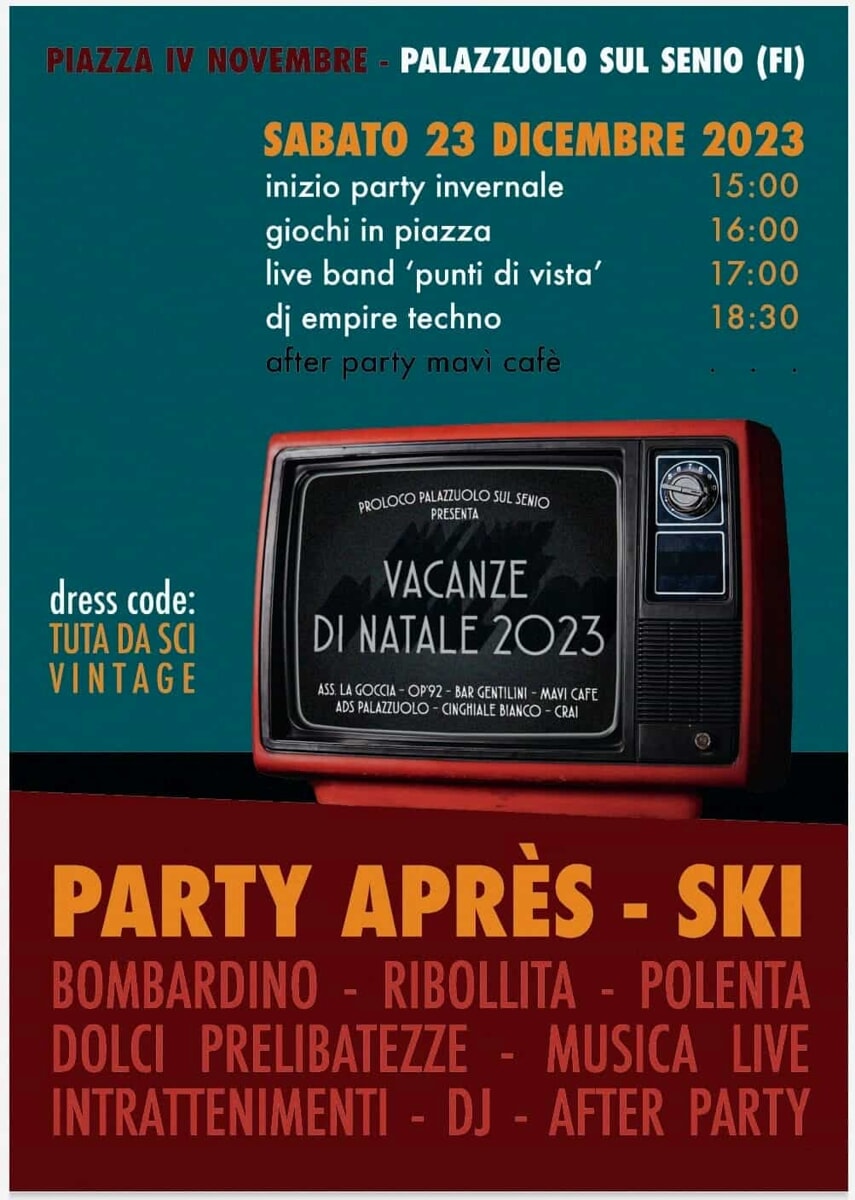 Vacanze di Natale 2023: festa invernale a Palazzuolo sul Senio