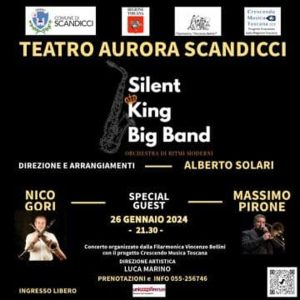 Al teatro Aurora il concerto della Silent King Big Band