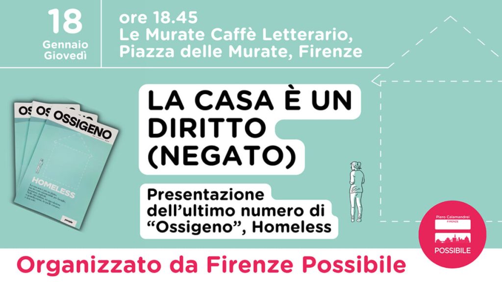 "Firenze l'invivibile": presentazione dell'ultimo numero di Ossigeno