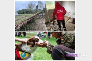 Unità di soccorso senza campo di addestramento dopo l'alluvione: "Aiutateci a ripartire" / FOTO