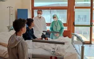 L'ospedale Meyer accoglie tre bambini palestinesi feriti dalle bombe