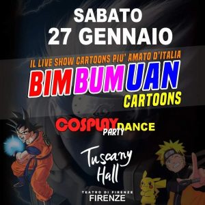 "Bim Bum Uan": primo raduno cosplay dance party