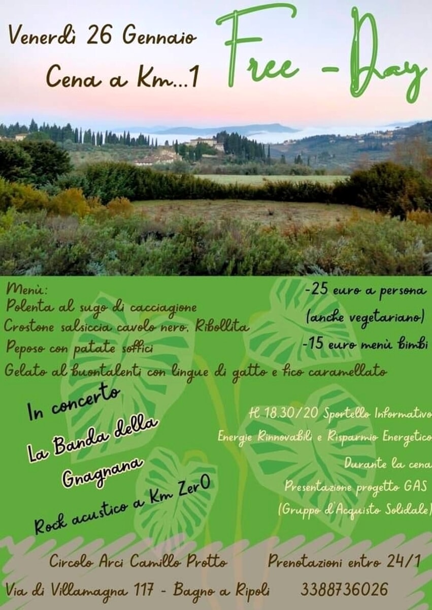 Cena a Km 1