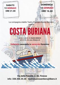"Costa Buriana" al Teatro Nuovo Sentiero