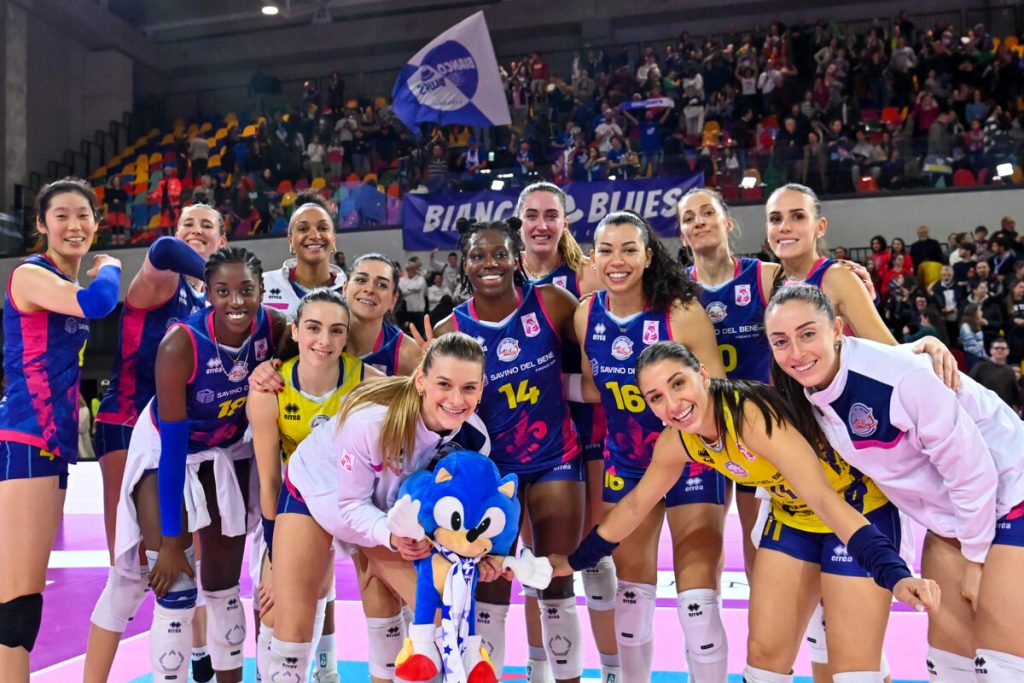Volley A1 femminile, la Savino Del Bene riparte con un 3-1 a Busto Arsizio