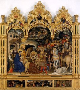 "Adorazione dei Magi" di Gentile da Fabriano: il capolavoro dell'artista agli Uffizi