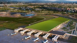 L’aeroporto di Firenze sarà nascosto sotto ad un vigneto di 8 ettari (con cantina!)