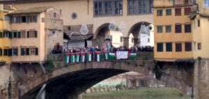 L’ultimo dell’anno per la Palestina sul Ponte Vecchio
