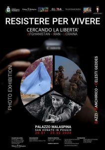 "Resistere per vivere": mostra fotografica sulla ricerca della libertà