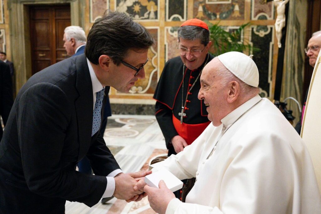 Anche il sindaco Nardella a Roma da Papa Francesco / FOTO