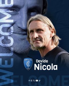 Empoli, ufficiale l'arrivo di Nicola: i dettagli dell'accordo
