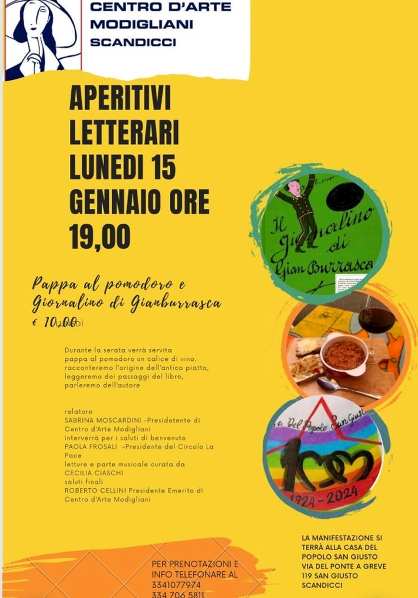 Aperitivi letterari: pappa al pomodoro e Giornalino di Giamburrasca