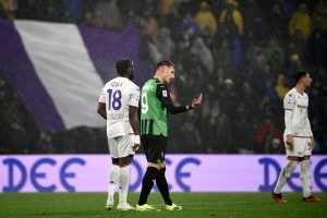Sassuolo-Fiorentina 1-0: viola ko, ai neroverdi basta un gol di Pinamonti
