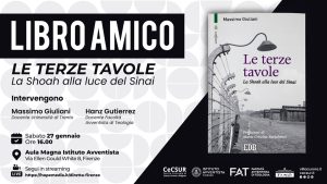 Presentazione del libro "Le terze tavole. La Shoah alla luce del Sinai"
