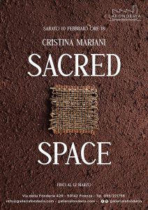 Sacred Space, mostra personale di Cristina Mariani