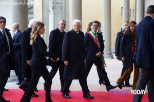 Il presidente della Repubblica Sergio Mattarella torna a Firenze