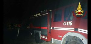 Forte vento, numerosi interventi dei vigili del fuoco