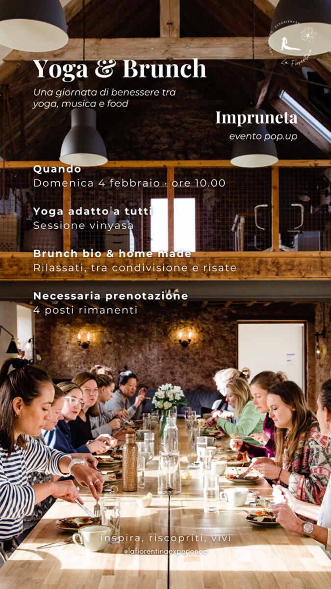 Yoga & brunch a Impruneta