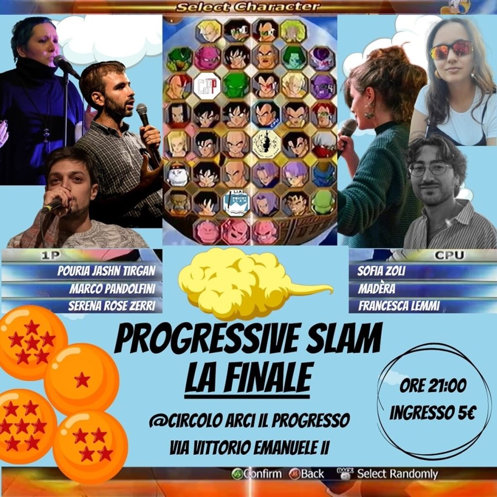 Al Progresso di Firenze la finale del Torneo di Poetry Slam dei Ripescati Dalla Piena