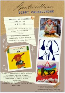 Aperitivo letterario con Pippi Calzelunghe
