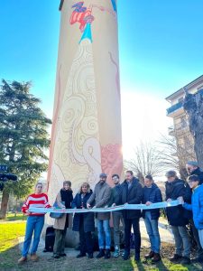 Pontassieve, un murales "Per dire no a tutte le mafie"
