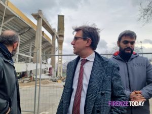 Nardella, sopralluogo al Franchi: "In pole per Euro 2032. Soldi mancanti? Ecco la soluzione / VIDEO